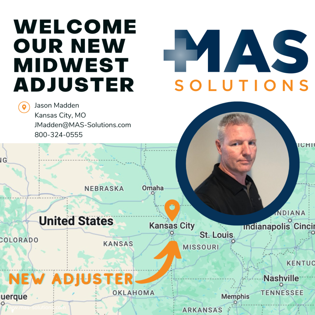 MAS Solutions, a leading independent adjusting company known for its comprehensive claims handling and appraisal services, proudly announces its territorial expansion to Kansas City.